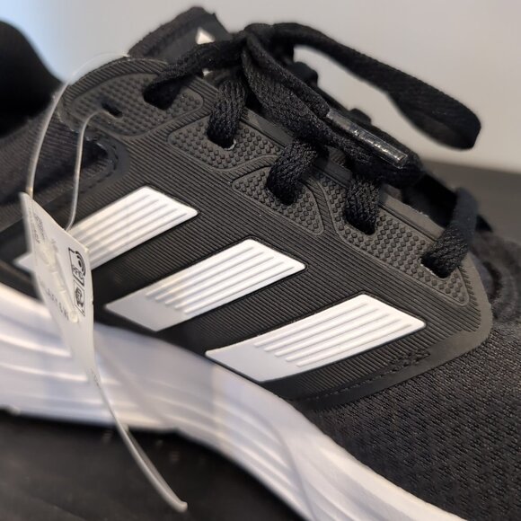 *Amputee* Single Shoe ADIDAS Galaxy 6 Womens Size 9 Black White LEFT Foot Only - Picture 7 of 11